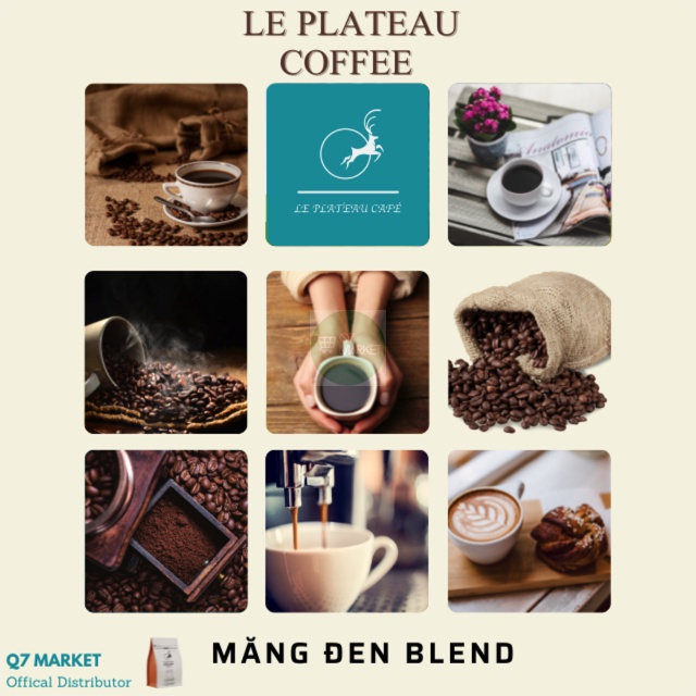 Cà phê Robusta rang xay, thơm ngon hương vị đậm đà, ca phe phin, cold brew Măng Đen Blend coffee, q7market | BigBuy360 - bigbuy360.vn