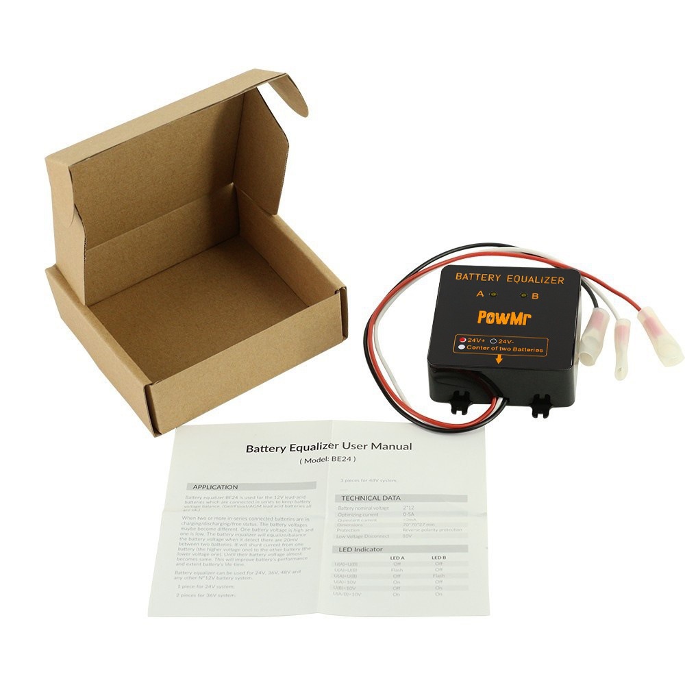 Hệ Thống Cân Bằng Pin Axit Chì 2 X 12V N * 12V