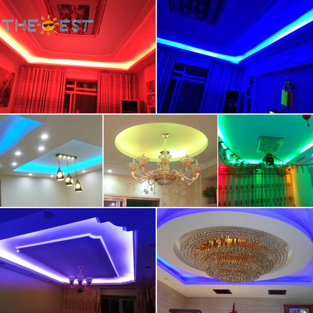 Dây Đèn Led Rgb Kèm Điều Khiển Từ Xa Dùng Trang Trí Phông Nền Tv