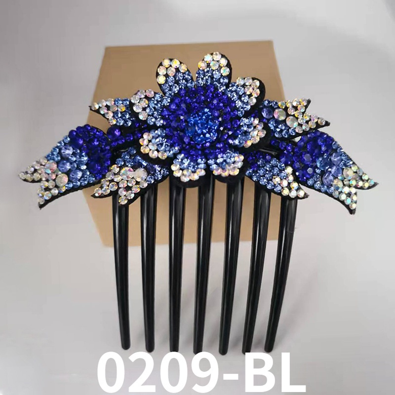 Cài Tóc Đính Đá Hình Hoa Xinh Xắn Chống Trượt Phong Cách Hàn Quốc Mới