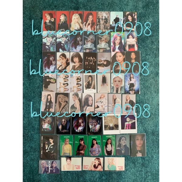 ẢNH CHÍNH HÃNG PHOTOCARD BLACKPINK CÓ SẴN