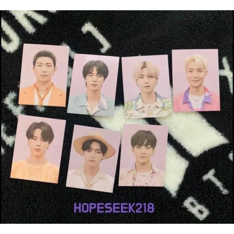 Thẻ hình ID Season Greeting 2022 ssgt BTS