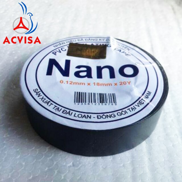 Băng Dính Điện Nano 20Y (18 Mét/Cuộn) Tô Nga Dũng