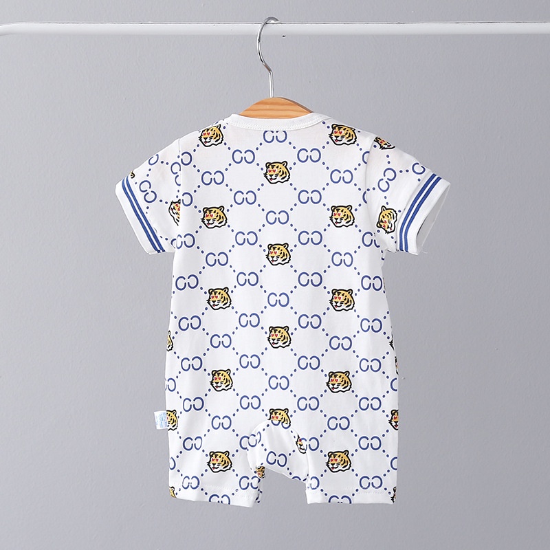 Áo liền quần tay ngắn phong cách Hàn Quốc thời trang mùa hè cho bé