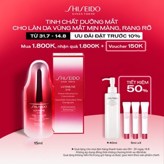 Tinh chất dưỡng mắt Shiseido Ultimune Power Infusing Eye Concentrate 15ml