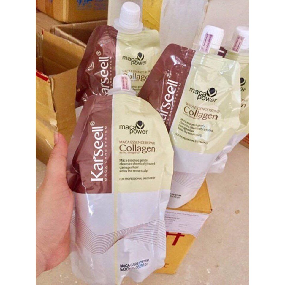 DẦU HẤP TÓC COLLAGEN MACA SIÊU MỀM MƯỢ