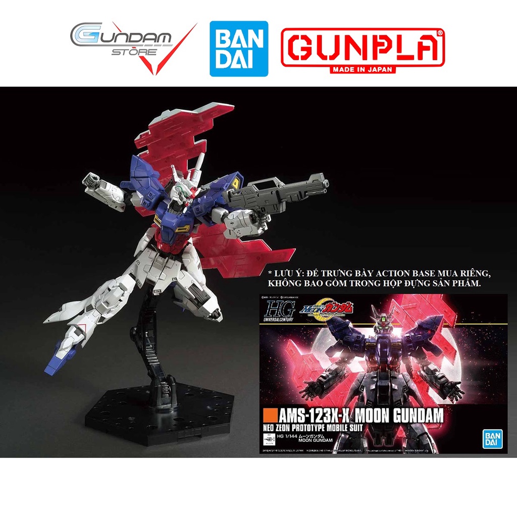 Mô Hình Gundam HG Moon 1/144 Bandai HGUC UC Đồ Chơi Lắp Ráp Anime Nhật