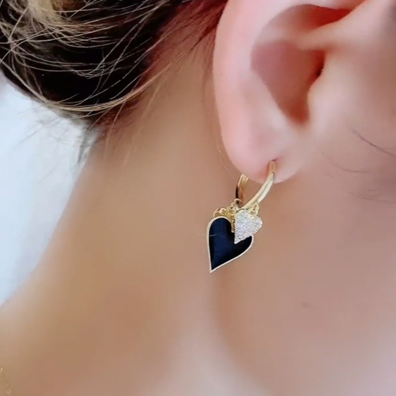 Khuyên Tai Trái Tim Đa Năng Thanh Lịch Hàn Quốc