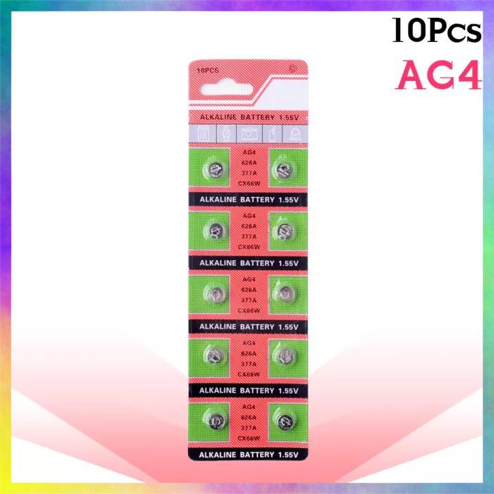 PIN ĐỒNG HỒ CÚC ÁO AG4 626A 377A CX66W DÙNG CHO ĐỒNG HỒ, MÁY TÍNH, THIẾT BỊ REMOTE (LOẠI TỐT)