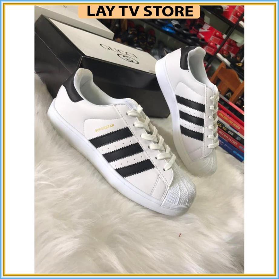 Giày Sneaker Nam Nữ Trắng 𝑨𝒅𝒊𝒅𝒂𝒔 𝑴𝒖̃𝒊 𝑺𝒐̀, Giày Thể Thao Das 𝑺𝒐̀ Đủ Size Nam Nữ