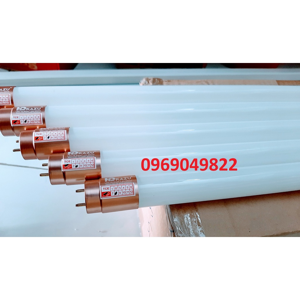 4 bóng đèn led tuýp 6 tấc 60cm 12W sáng trắng