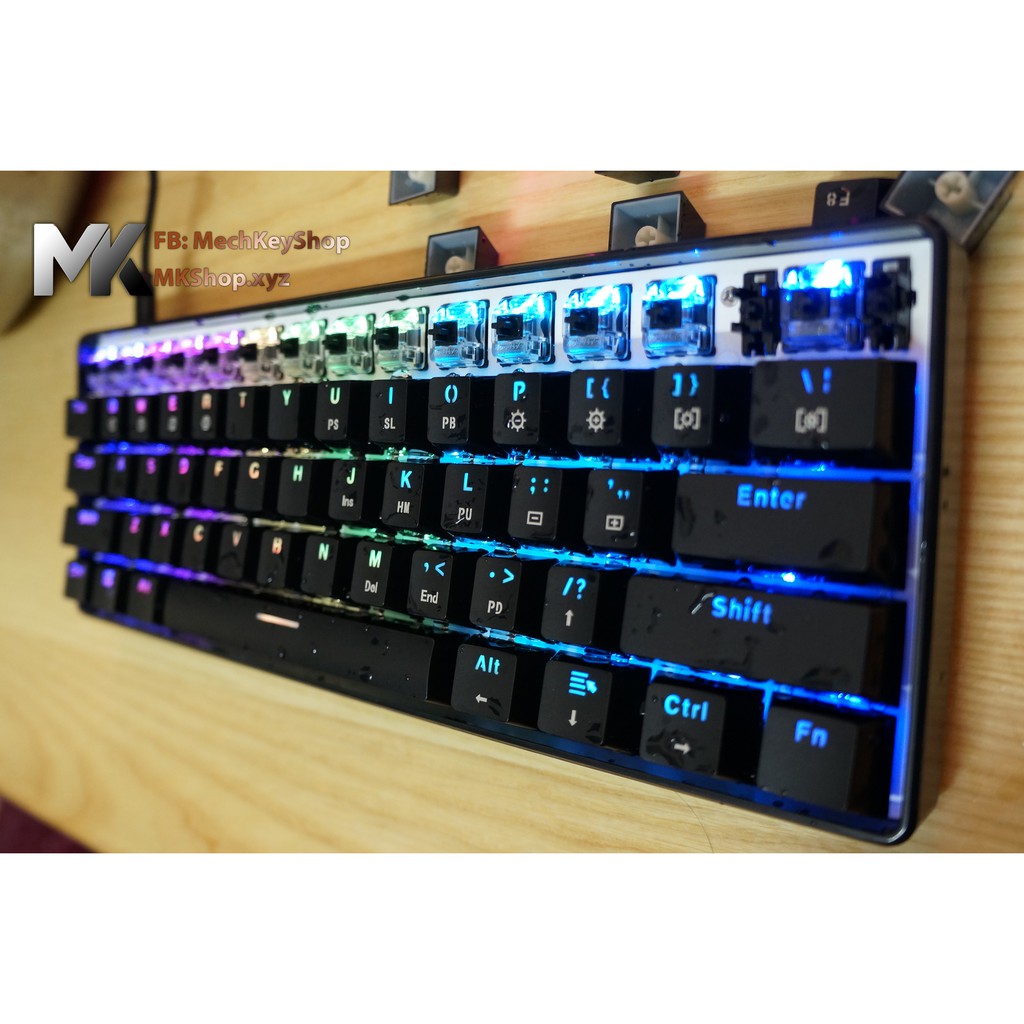 [Mã ELMSHX hoàn 8% xu đơn 500K] Bàn phím cơ GK61 - RGB, Gateron switch quang học | BigBuy360 - bigbuy360.vn