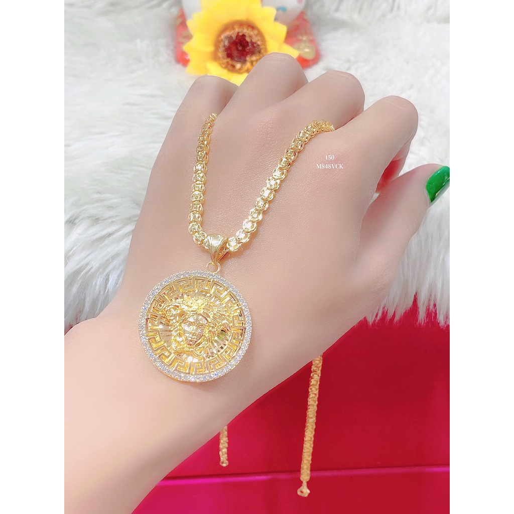 Mặt dây chuyền Mạ Vàng 18K Cao Cấp UHA - Hàng Mới Về ( Giá Tốt Nhất ) M848