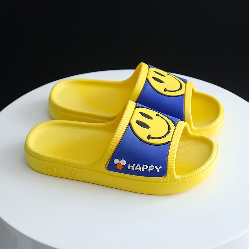 Dép Lê Trẻ Em Unisex Cho Bé Trai Và Bé Gái Happy Smile