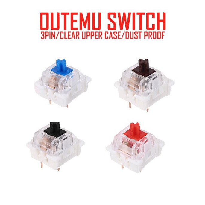 Switch Outemu Silent dùng cho bàn phím cơ - Chính Hãng