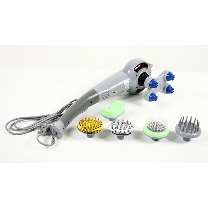 Máy massage cầm tay máy mát xa cầm tay 7 đầu hồng ngoại King Massager