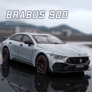  Mô Hình Xe Hơi Brabus 900 Bằng Hợp Kim Tỉ Lệ 1: 24 Có Đèn Và Nhạc Độc Đáo Sống Động 