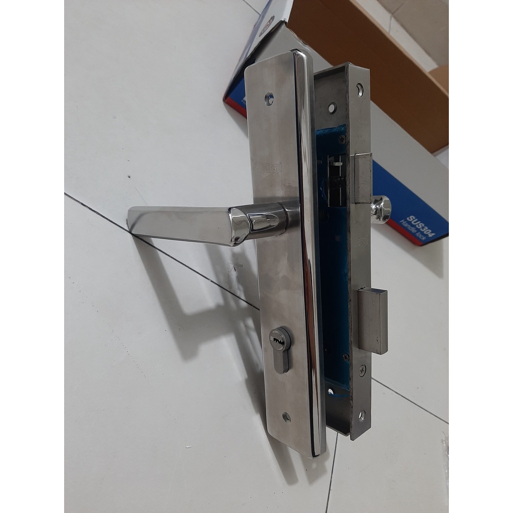 Khóa inox cửa đi, cửa chính hiệu Kospi LF59