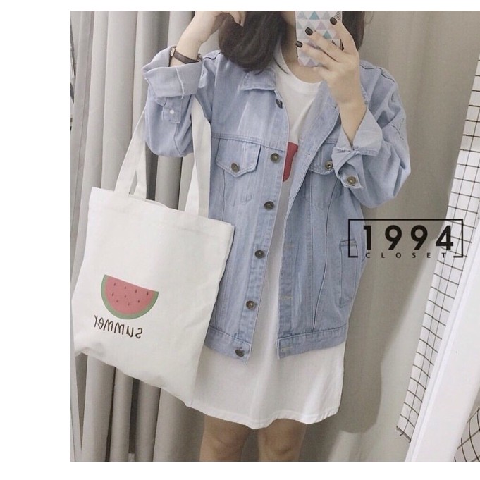 ÁO KHOÁC UNISEX STYLE PHONG CÁCH RỘNG 1903