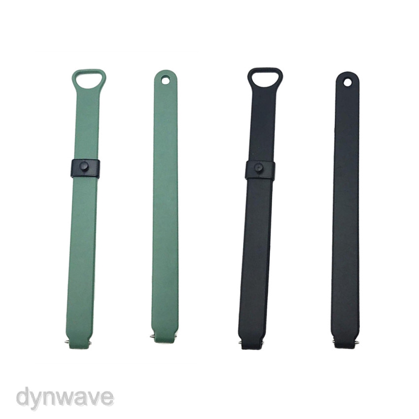 Bộ 2 dây đeo tay có khóa chuyên dụng cho đồng hồ Misfit Ray Fitness màu đen / xanh lá cây
