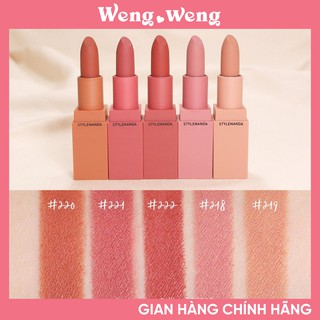 Son thỏi 3C Mood Recipe Matte Lip Color