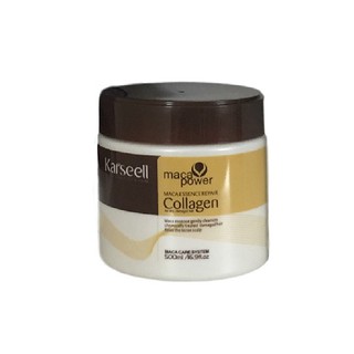 Kem hấp phủ lụa collagen karseell siêu mềm mượt tóc 500ml