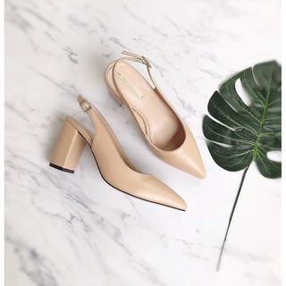 COLEE SLINGBACK gót vuông thu đông - GCL039