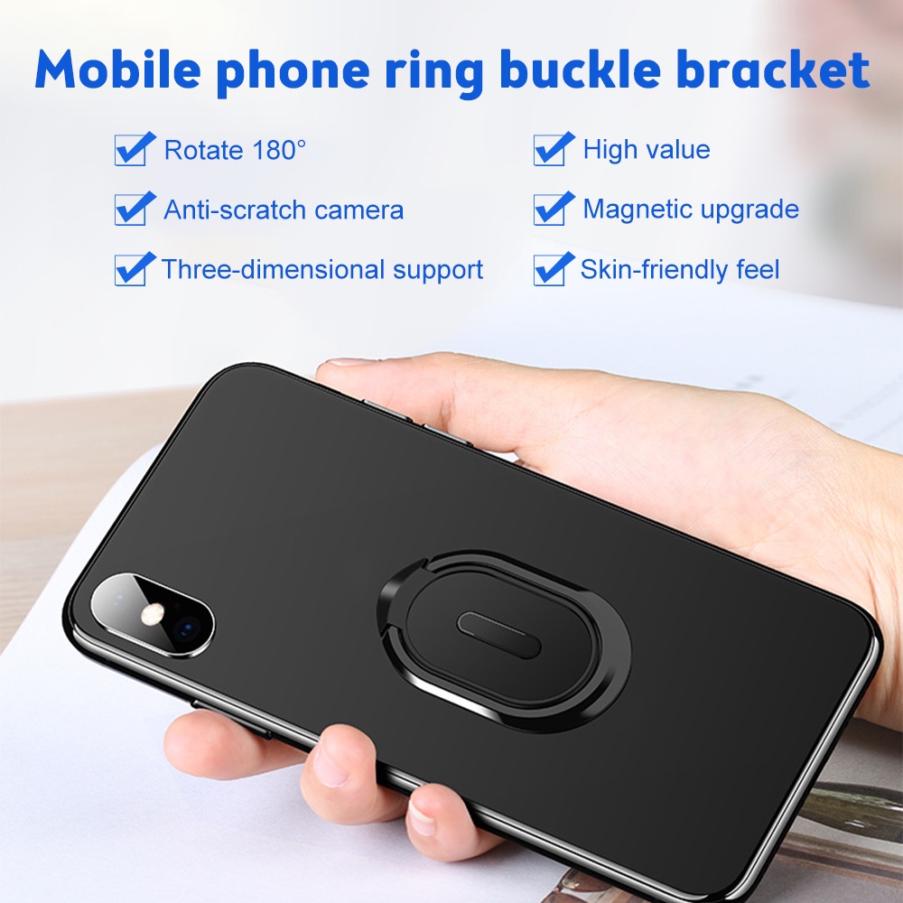 Nhẫn đỡ điện thoại VIRWIR nam châm siêu mỏng thích hợp cho iPhone iOS Android