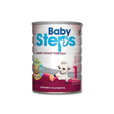 Sữa Dê Công thức Baby Steps Số 1  FREESHIP giúp bé phát triển thể chất và trí não toàn diện,tăng cường miễn dịch