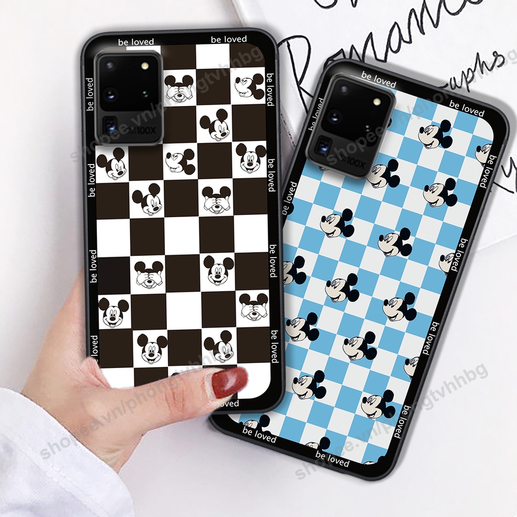 Ốp lưng Samsung S20 / S20 Plus / S20+ / S20 FE / S20 Ultra in mẫu trái tim caro, chuột mikey thể thao cực đẹp cute