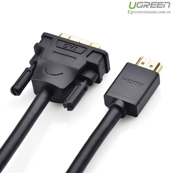 Mua ngay Cáp HDMI sang DVI 24+1 dài 1.5M Ugreen 11150 [Giảm giá 5%]