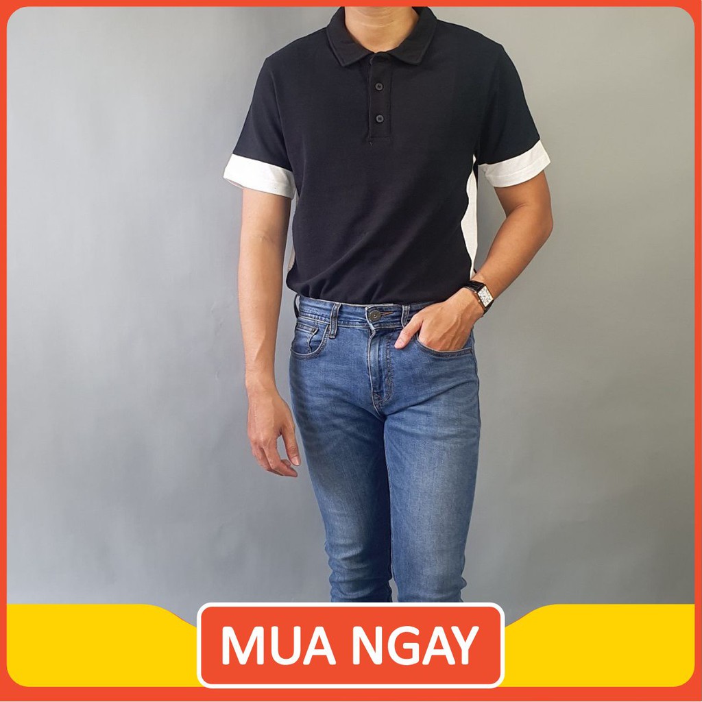 Áo Thun Nam Tay Ngắn | Áo Phông Nam Tay Lỡ Cổ Đứng Thời Trang Cao Cấp A02-04 ProbeeShop