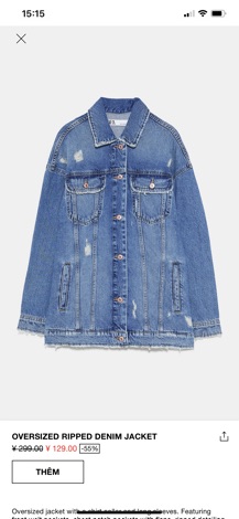 ÁO KHOÁC DENIM ZR TUỒN