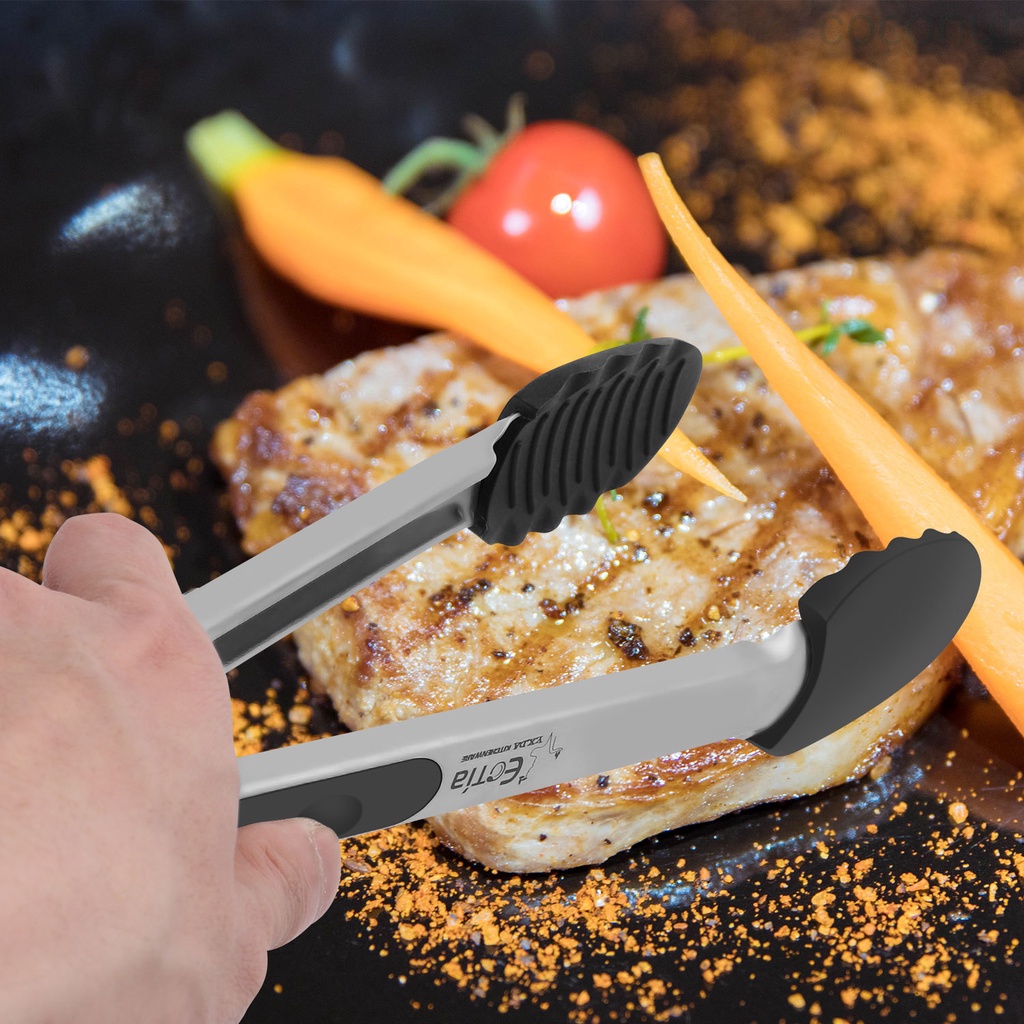 Kẹp Gắp Thức Ăn Bằng Silicon Chống Trượt Tiện Dụng Cho Nhà Bếp