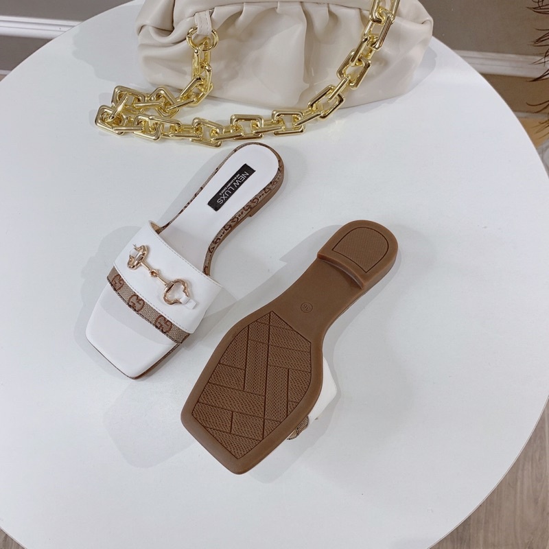 ❄ HÀNG CÓ  SẴN❄️ DÉP LÊ DA MỀM