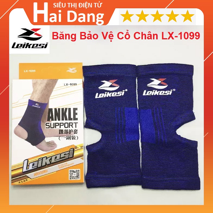 Băng Bảo Vệ Cổ Chân, Tránh Chấn Thương - Chính Hãng Leikesi LX-1099 - Băng Chân  Khi Chơi Thể Thao