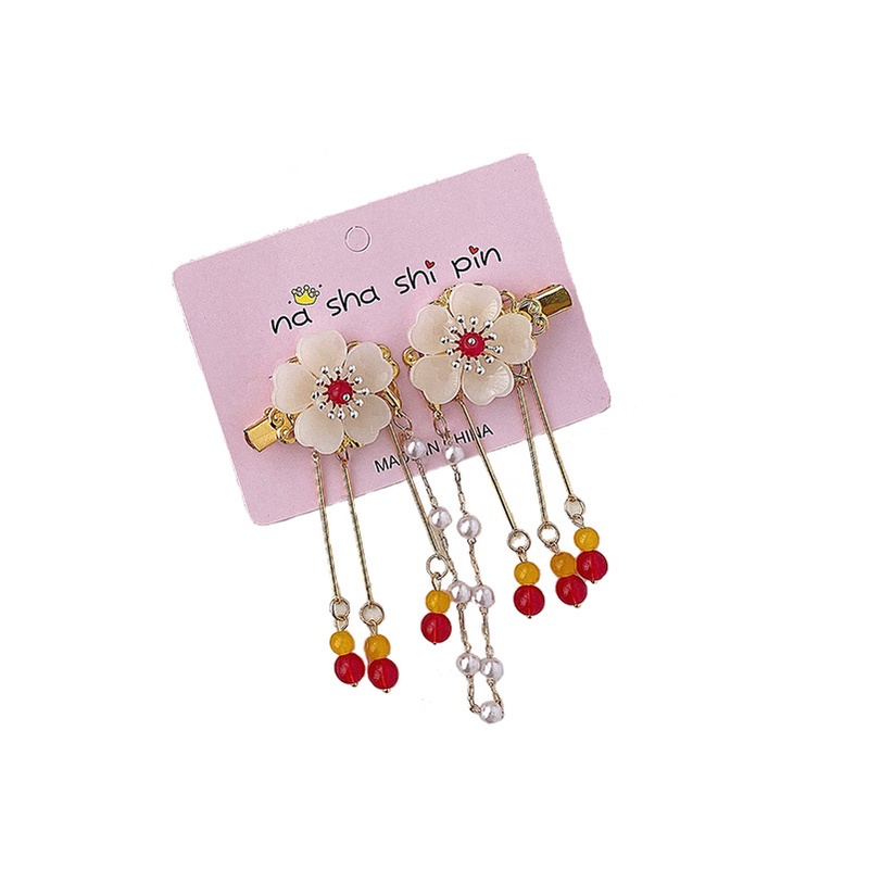 Kẹp Tóc Tua Rua Dài Thời Trang Hàn Quốc