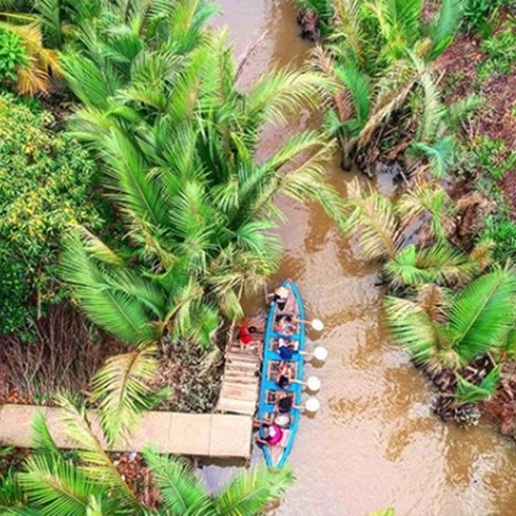 TIỀN GIANG - [E-voucher] khám phá Cù Lao Thới sơn - chèo xuồng ba lá | Việt Úc Tourist