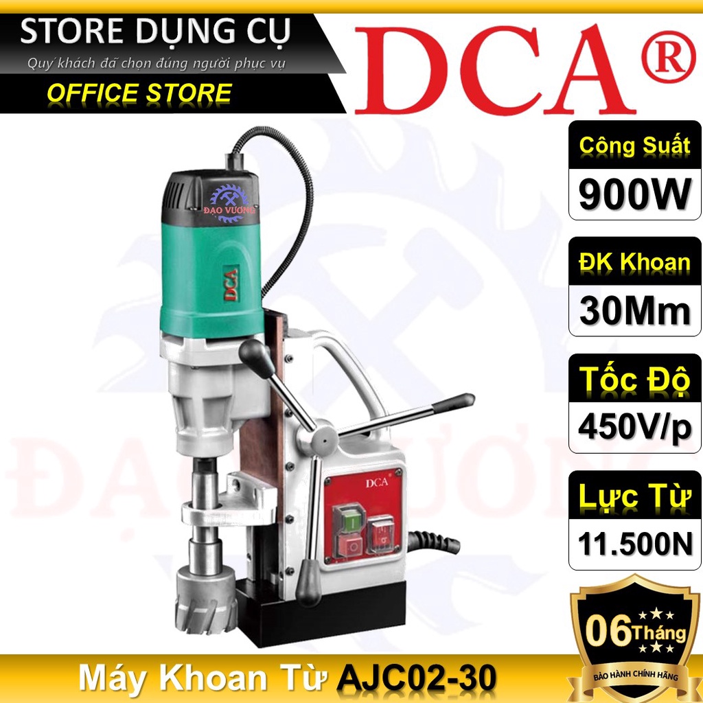 900W Máy Khoan Từ 30mm DCA AJC02-30