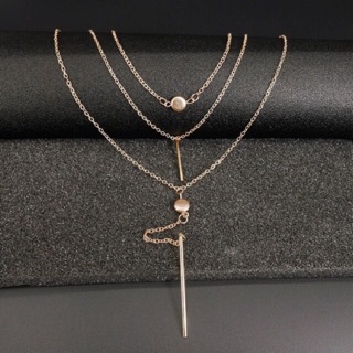 Vòng cổ choker 3 tầng - Dây chuyền thời trang