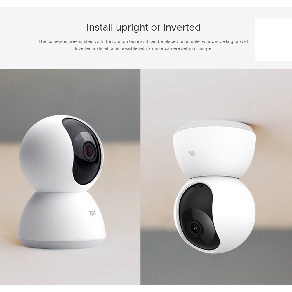 xiaomi camera quay 360 camera ip giám sát Xiaomi máy quay phim  bí mật xiaomi mijia cam 1080P FullHD IP Camera an ninh Mi Home cctv recorder