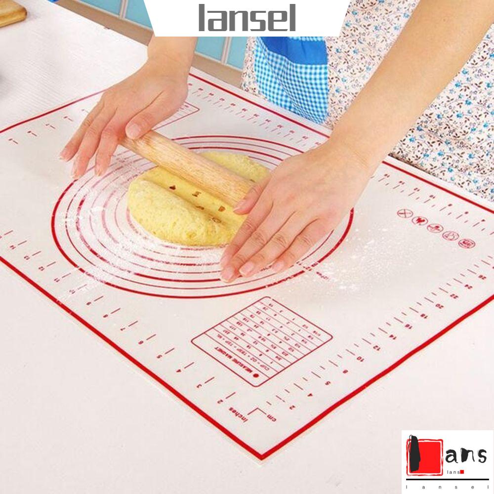 Thảm Silicone Nhào Bột Làm Bánh Không Dính Nhiều Màu Sắc