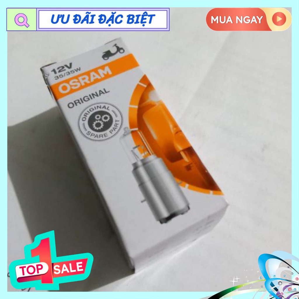Bóng Đèn Halogen 12v 35w Chuyên Dụng Cho Xe Vespa BA20d 62327
