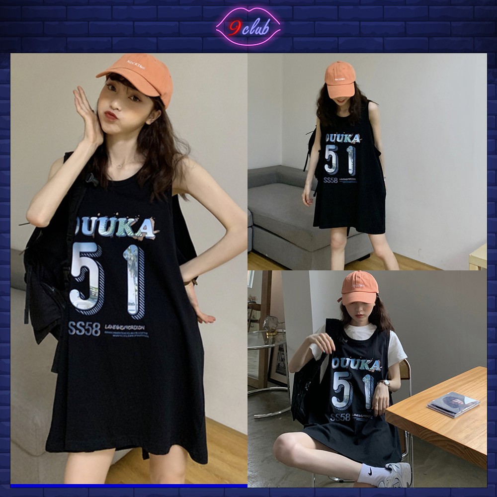 Áo 3 lỗ tanktop form rộng giấu quần cá tính - có ảnh thật - 9club unisex