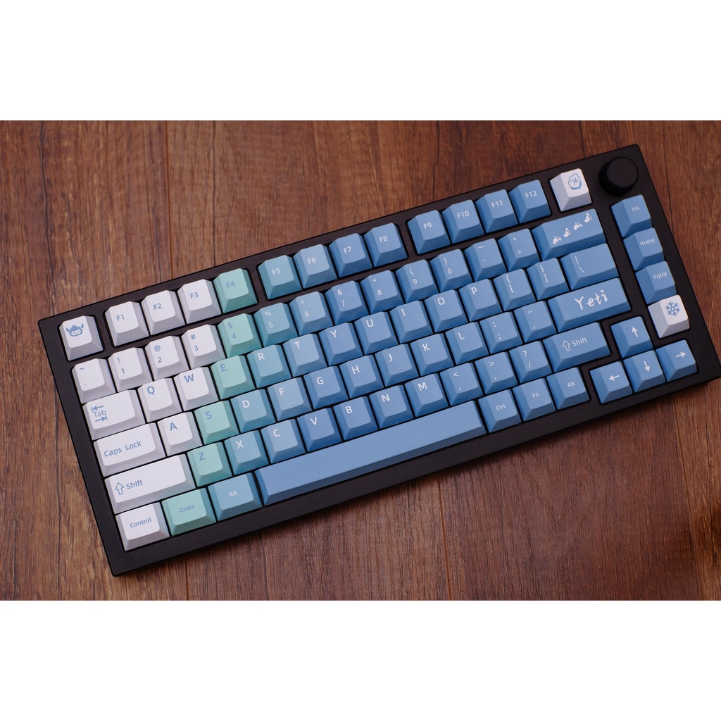 Keycap Cho Bàn Phím Cơ Snow Monster Thick PBT Cherry Profile 129 Phím