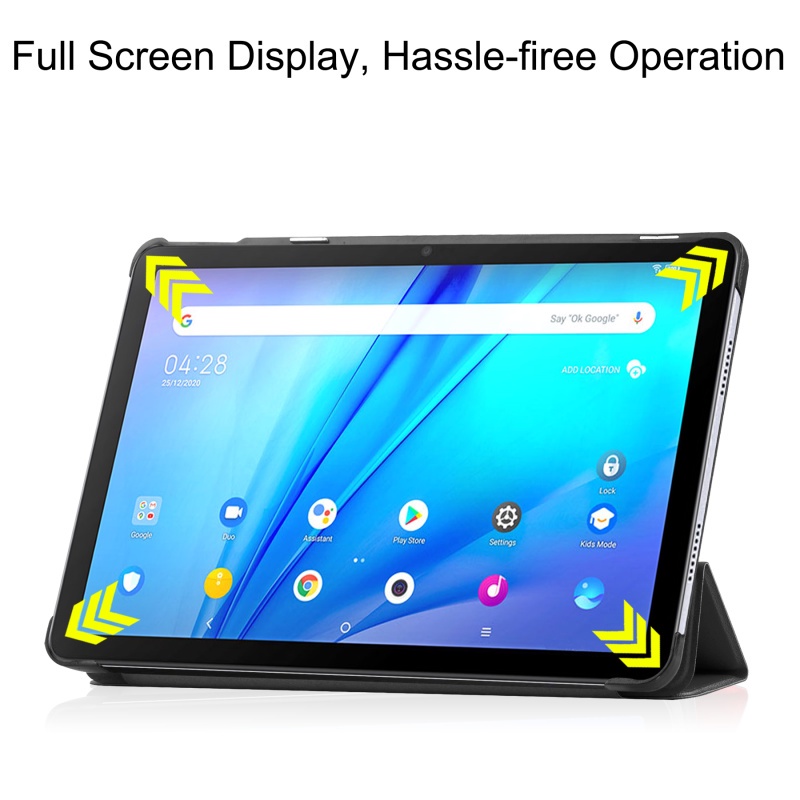 Ốp Máy Tính Bảng Da PU Siêu Mỏng Kiêm Đế Đỡ Cho TCL TAB 10s 5G 2022 10.1"9080G Tab10S 9081X 10.1inch