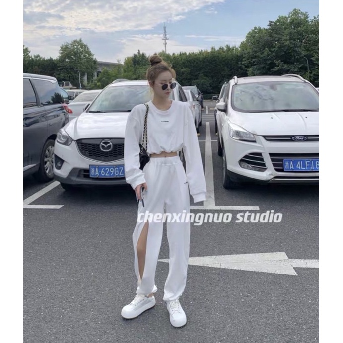 Sét bộ quần xẻ cá tính TT