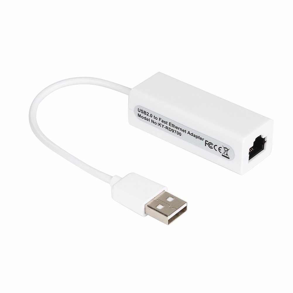 Card mạng Ethernet RJ45 LAN Windows 7 / 8 / 10 / XP rd9700 USB ziyi