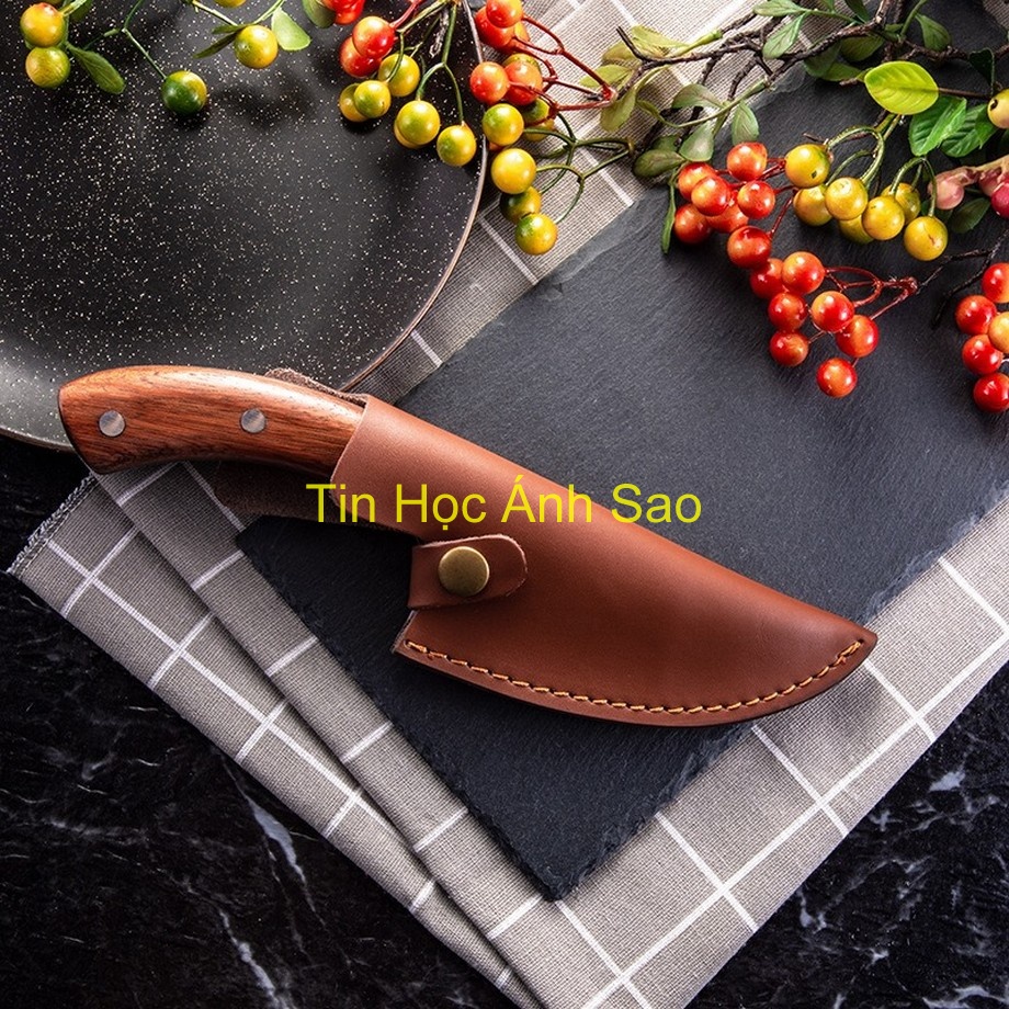 Dao chữ S nhíp ô tô tặng kèm bao da , Làng Nghề Rèn Phúc Sen