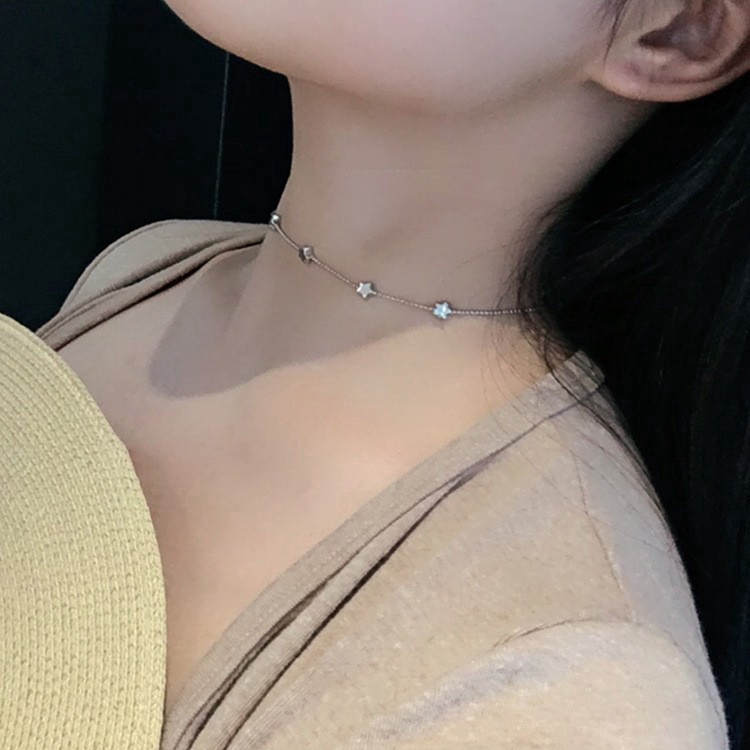 Vòng cổ đính ngôi sao xinh xắn đáng yêu dành cho nữ | BigBuy360 - bigbuy360.vn
